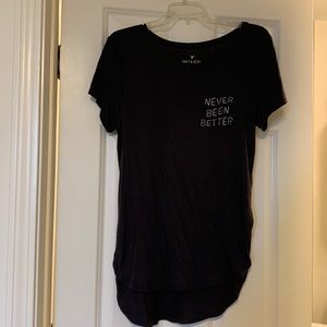 American Eagle Soft & Sexy Women’s Small Gray T-shirt